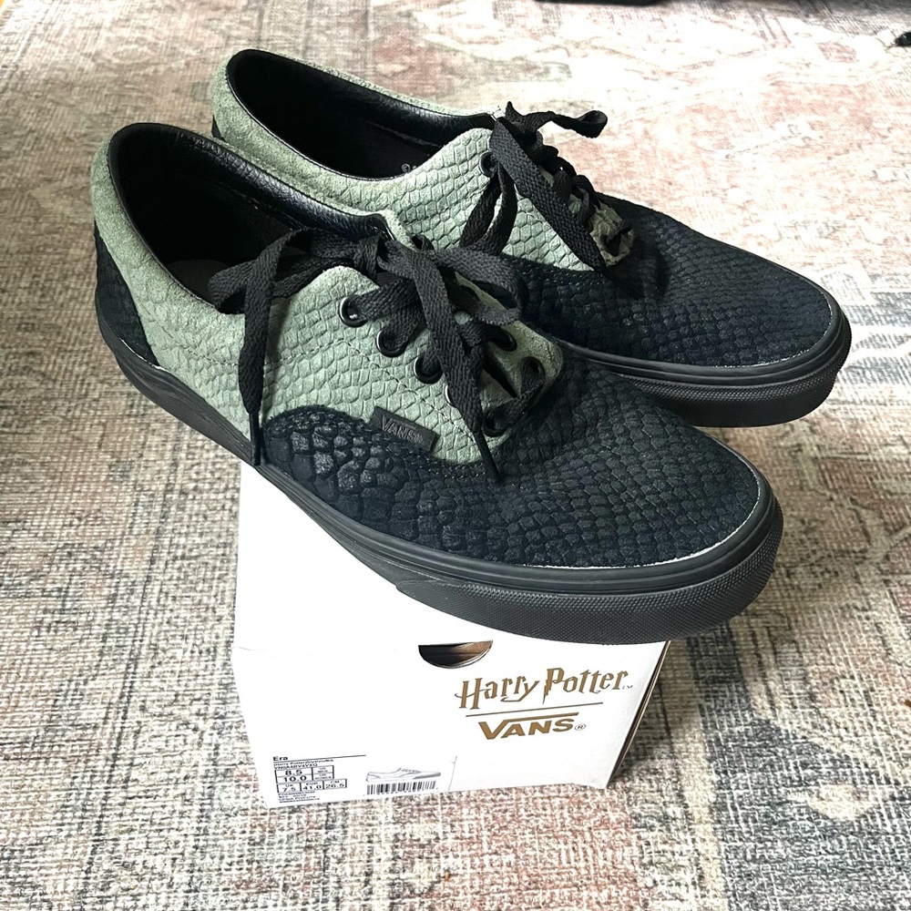 Vans Era Harry Potter Slytherin Shoes